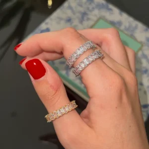 Anello Fedone Zirconia